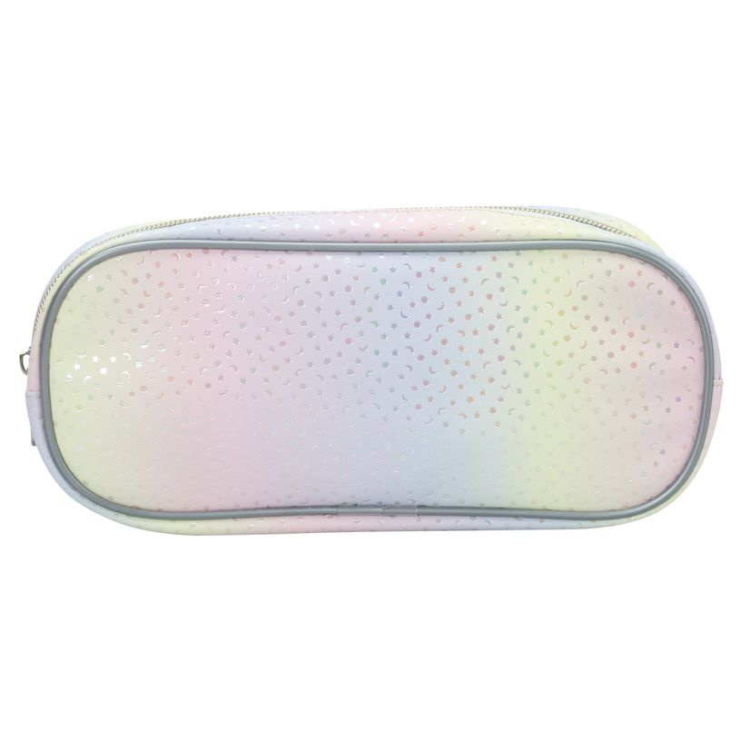 3173744255665-Trousse ovale SCHOOL Holographic coloris mauve--1