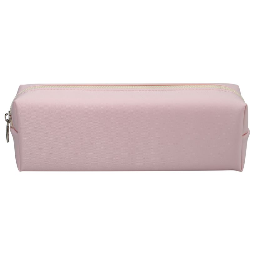 3173744255542-Trousse rectangulaire SCHOOL EcoKids Sweet coloris rose--0