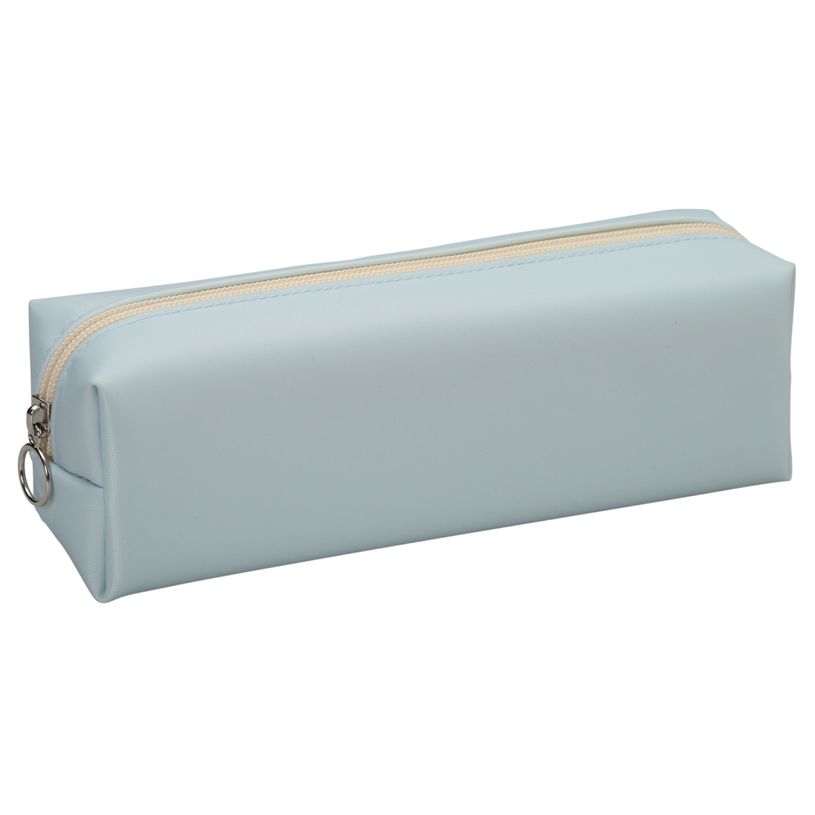 3173741255545-Trousse rectangulaire SCHOOL EcoKids Sweet coloris bleu clair--1