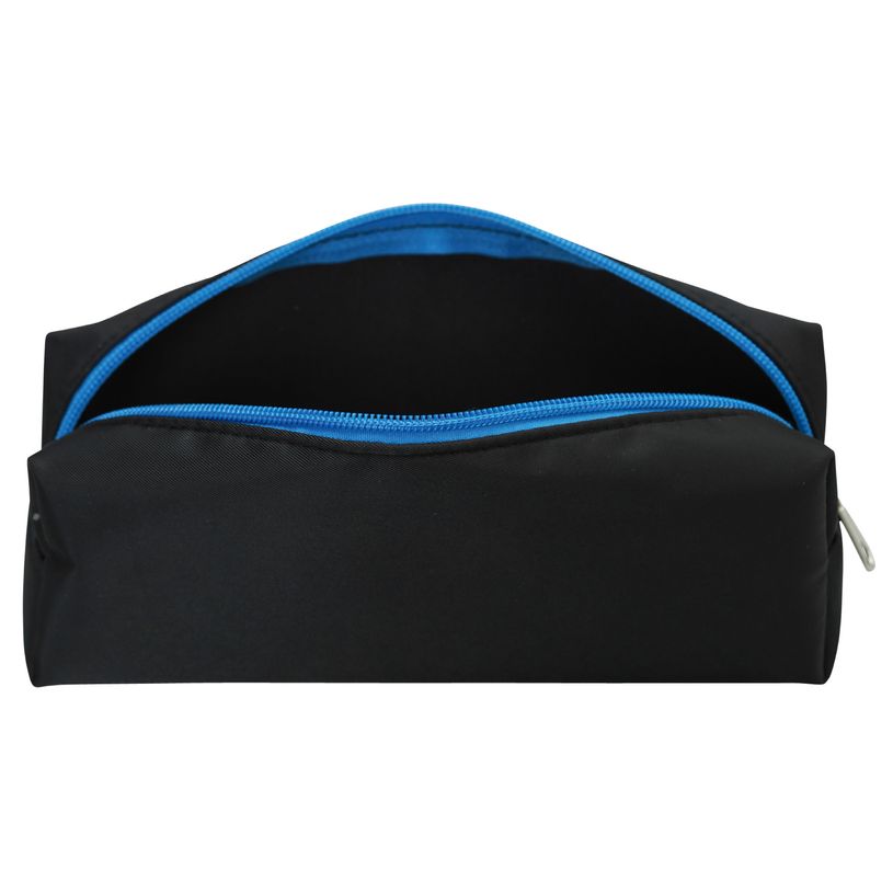 3173741255538-Trousse rectangulaire SCHOOL EcoKids Pop coloris noir zip bleu--2