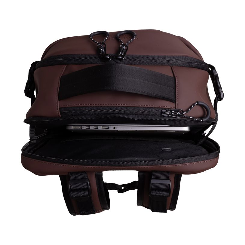 9002638431134-Sac à dos WALKER Element - 2 compartiments coloris Brownie--4