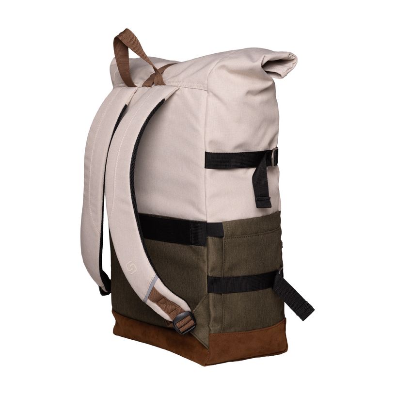 9002638430434-Sac à dos WALKER Roll Up Eco - 1 compartiment coloris popcorn & cypress --2