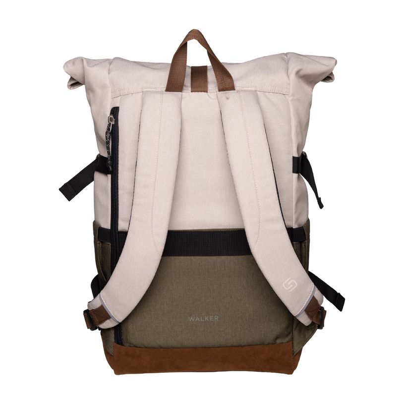 9002638430434-Sac à dos WALKER Roll Up Eco - 1 compartiment coloris popcorn & cypress --3