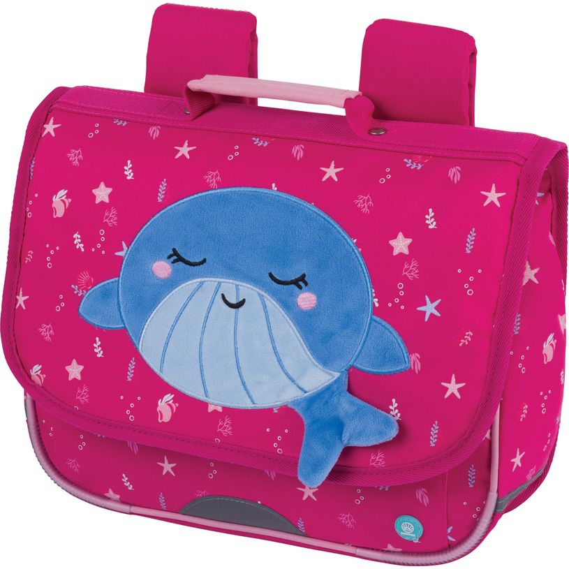 3664447223261-Cartable maternelle Doudou - 33 cm - 1 compartiment - hérisson ou paon - Oberthur--1