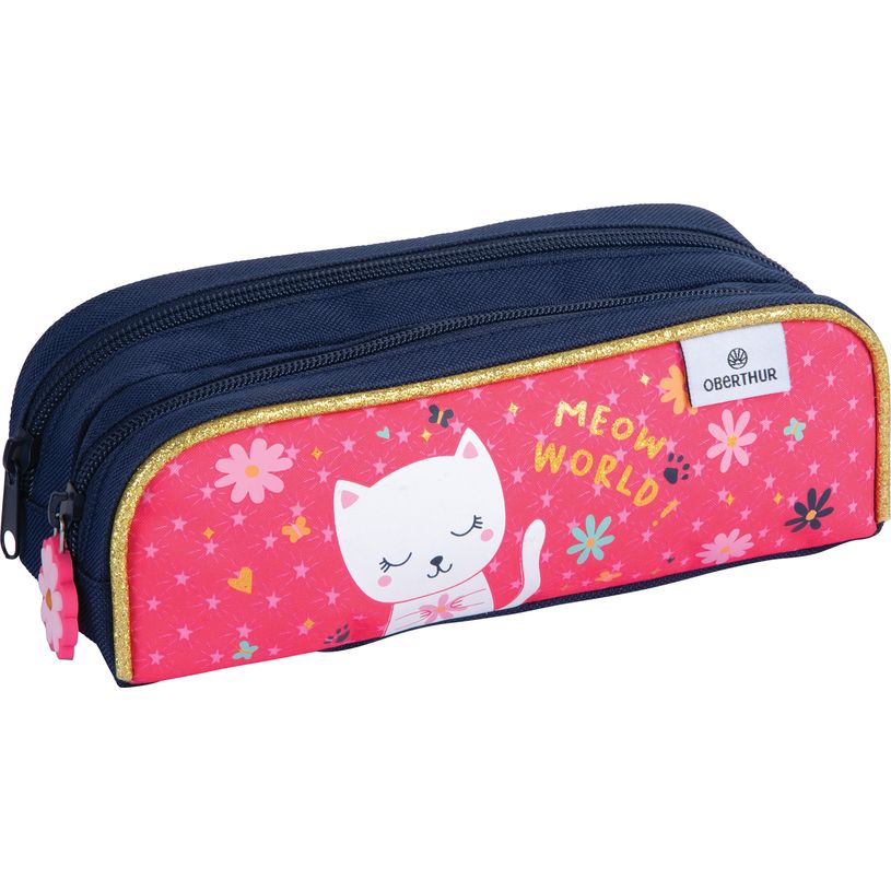 3664447222677-Trousse Chaton - 2 compartiments - Oberthur--0