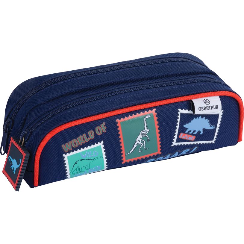 3664447223193-Trousse Dino - 2 compartiments - Oberthur--0