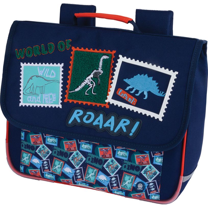 3664447223230-Cartable maternelle Dino - 35 cm - 1 compartiment - Oberthur--0