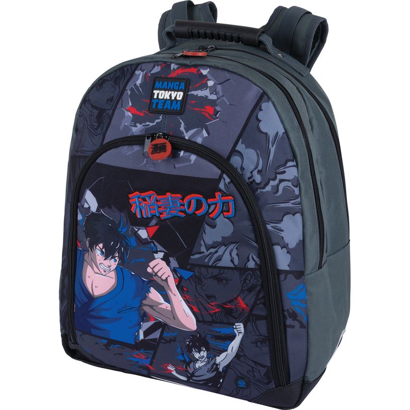 3664447223483-Sac à dos Manga - 2 compartiments - Oberthur--0