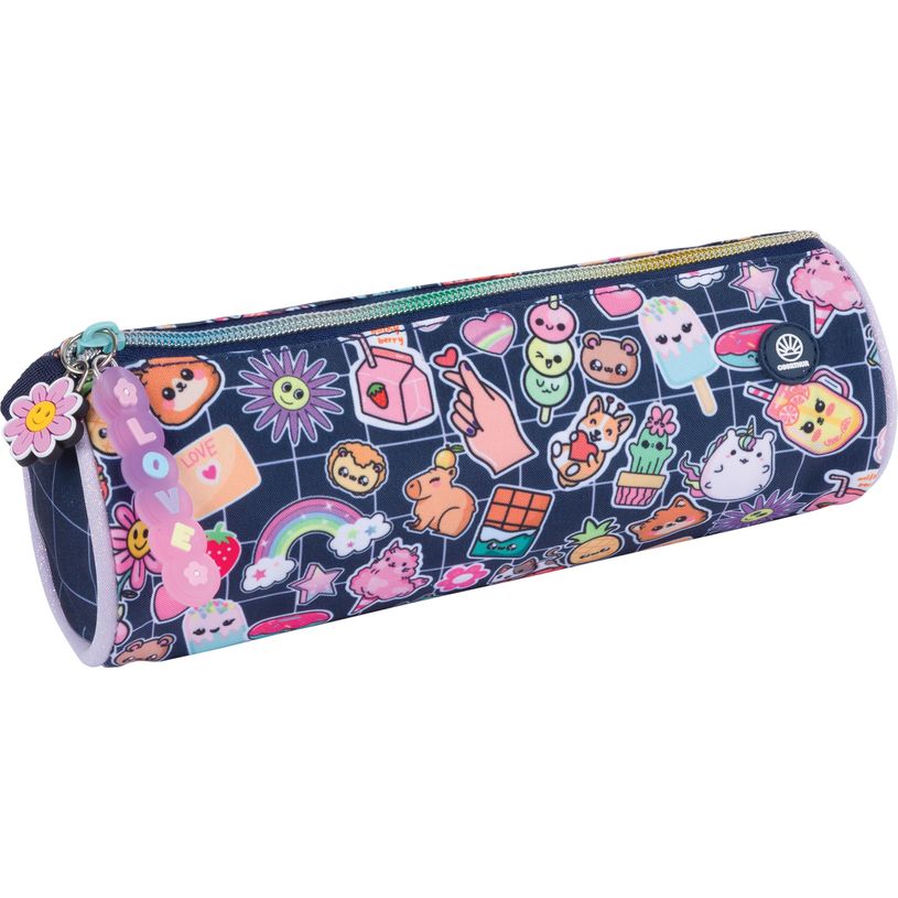 3664447223933-Trousse ronde Kawai - 1 compartiment - Oberthur--0