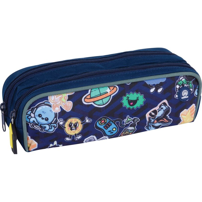3664447223902-Trousse Geek - 2 compartiments - Oberthur--0