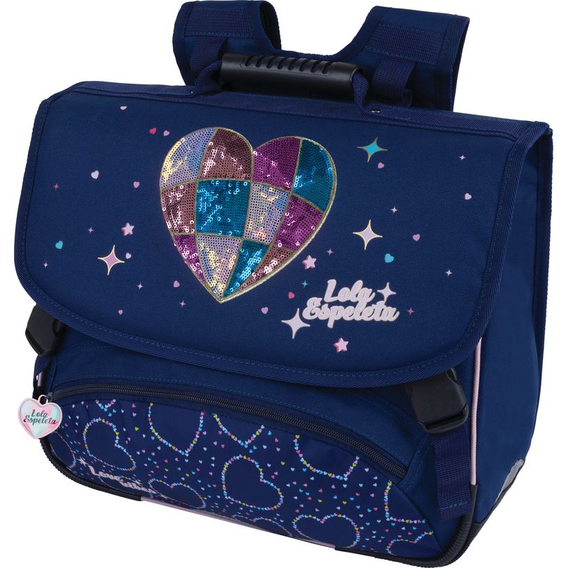 3664447222578-Cartable Lola Espeleta - 38 cm - 2 compartiments - Oberthur--0