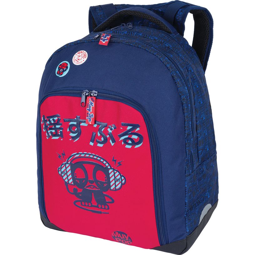 3664447193991-Sac à dos Muy Pop Primaire - 2 compartiments - Oberthur--0