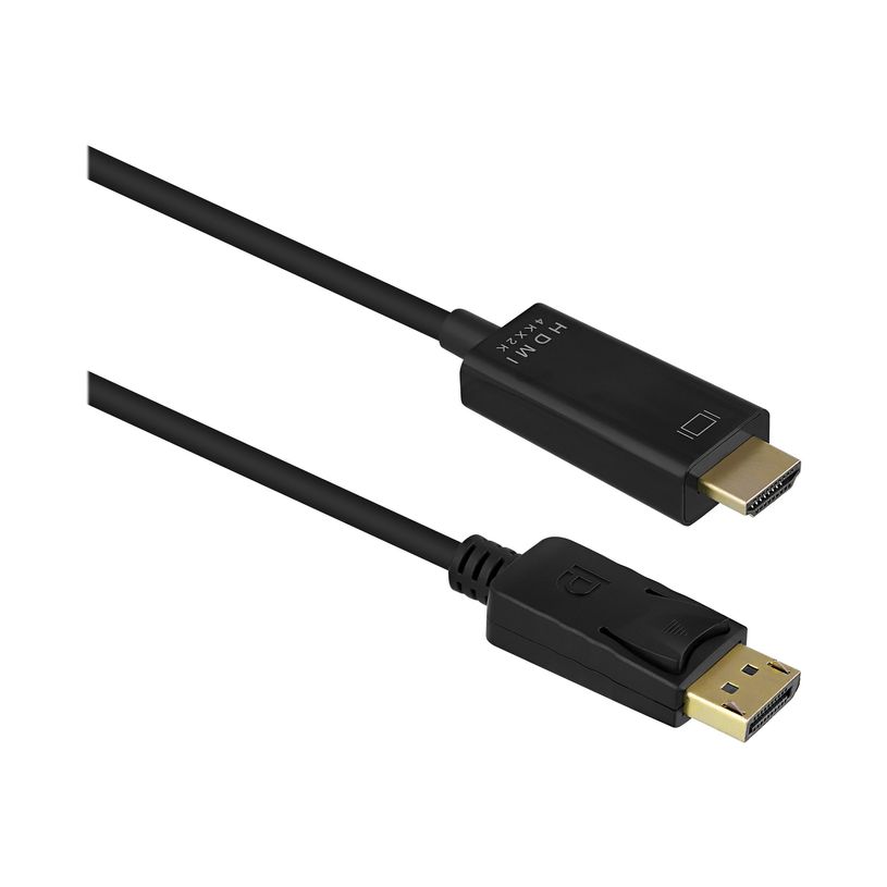 3303170104552-T'nB - Câble adaptateur - DisplayPort mâle vers HDMI mâle - 2 m - support 4K-P_405256051_2-0