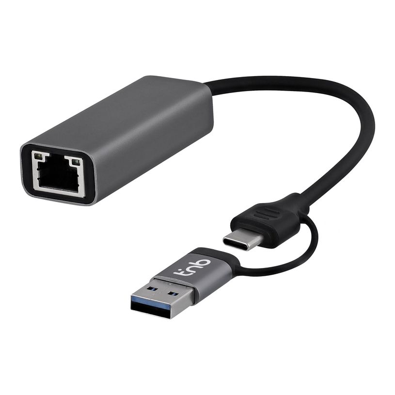 3303170118337-T'nB - Adaptateur réseau - USB-C / USB-A - gris-P_405256055_1-0