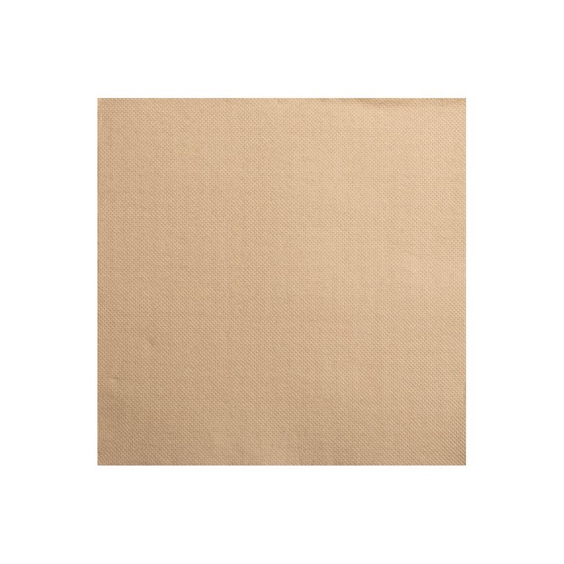 3281516238423-Pronappe - 40 Serviettes - Taille 38 x 38 cm - jetable - ficelle marron-P_405256074_8-3