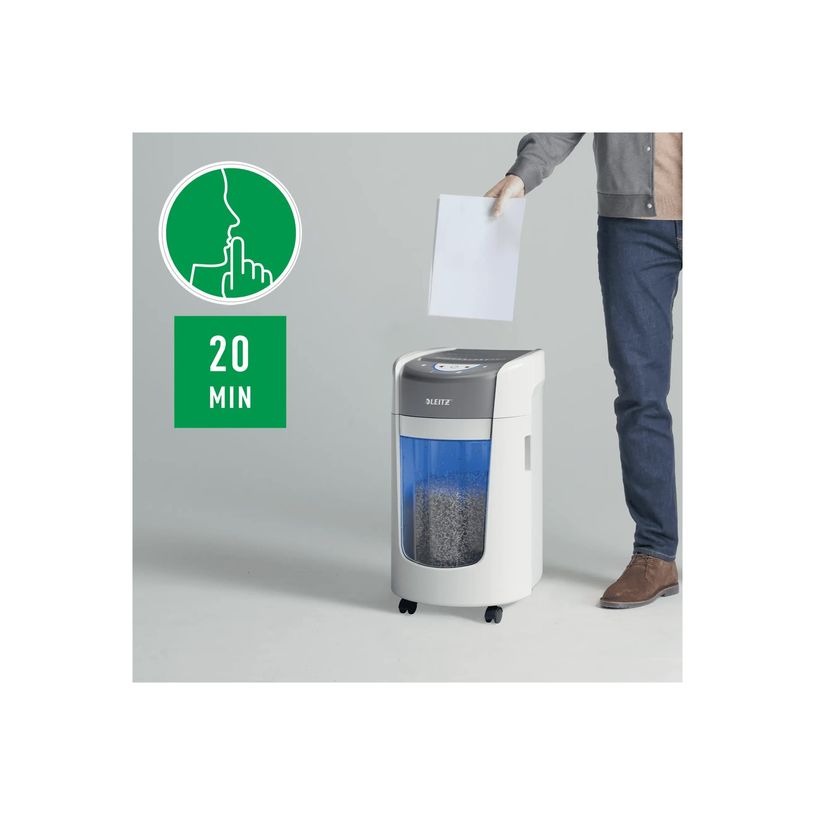 4002432142415-Leitz IQ OptiMax Home Office 225 - Destructeur de documents Micro-coupe - 6 feuilles - Cor-P_405256108_4-6