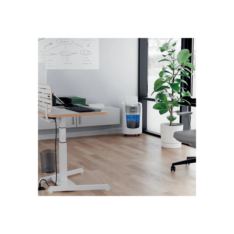 4002432142460-Leitz IQ OptiMax Small Office 350 - Destructeur de documents Micro-coupe - 8 feuilles - Co-P_405256109_4-4