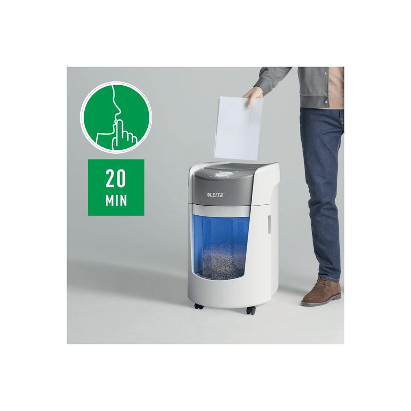 4002432142460-Leitz IQ OptiMax Small Office 350 - Destructeur de documents Micro-coupe - 8 feuilles - Co-P_405256109_5-5