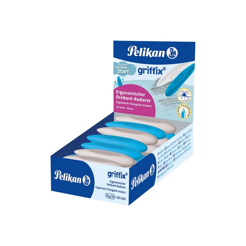 4012700605306-Pelikan – Gomme Griffix ergonomique - assortie-P_405256393_1-10