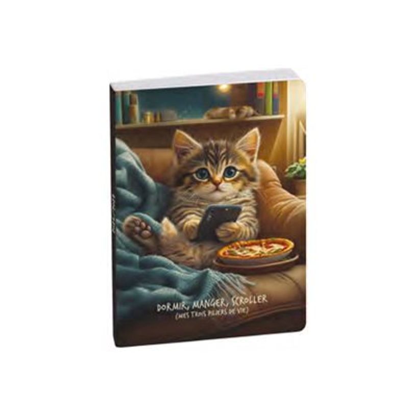 3660942090322-Agenda Funny Pets - 1 jour par page - 12 x 17 cm - Pizza - Exacompta-P_405256442_1-8