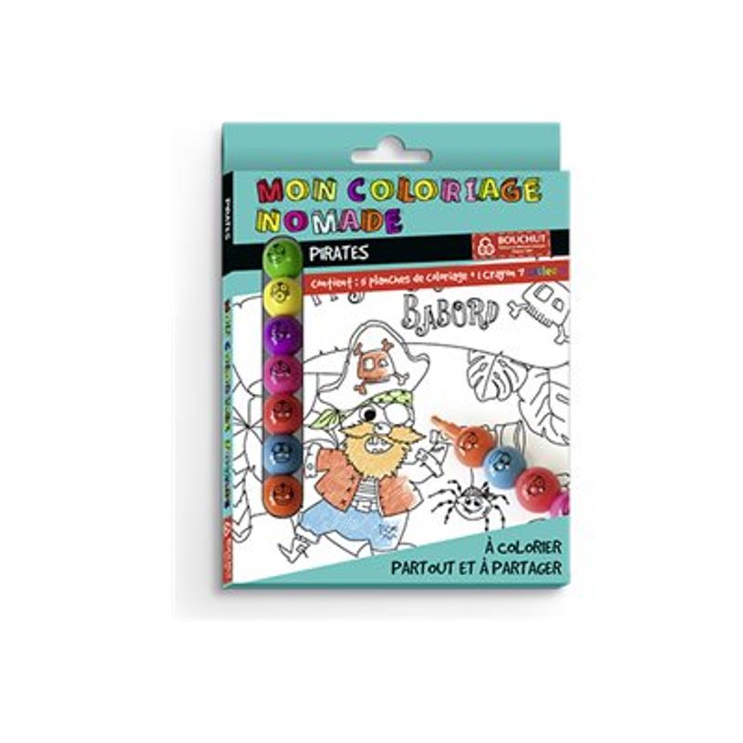 3592930012132-Coloriage PEFC 70 % Pirates Bouchut-P_405256652_1-0