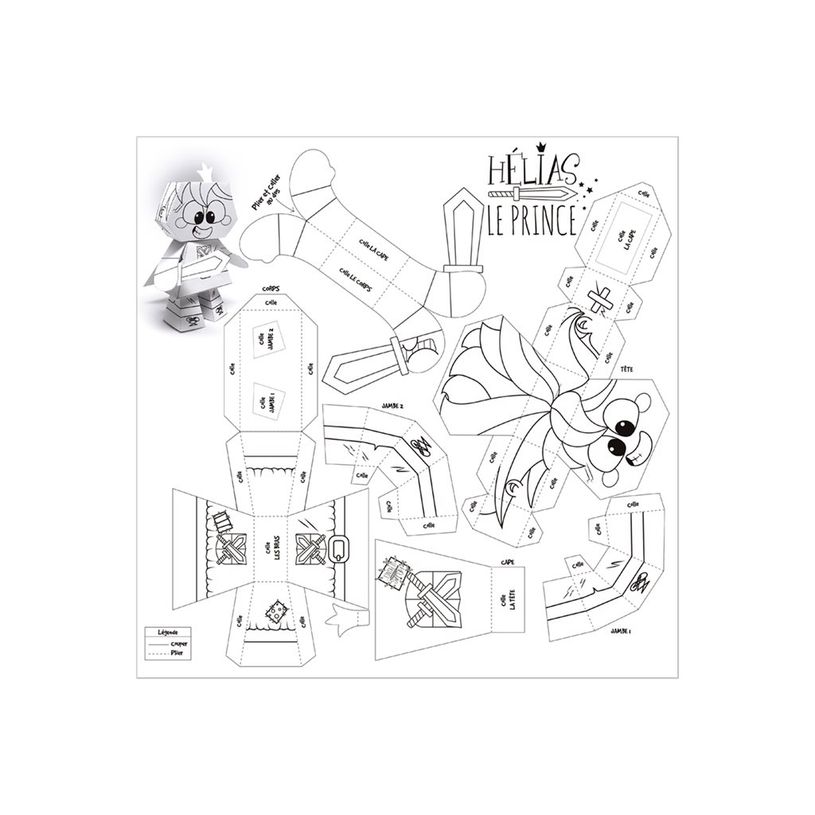 3592930023169-Paper Toy Féériques - 29 x 29 cm - Bouchut-P_405256653_12-1