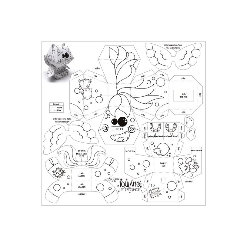 3592930023169-Paper Toy Féériques - 29 x 29 cm - Bouchut-P_405256653_5-4