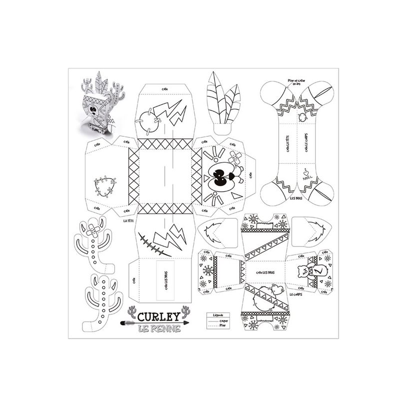 3592930023152-Paper Toy Z'Apaches - 29 x 29 cm - Bouchut-P_405256654_14-14