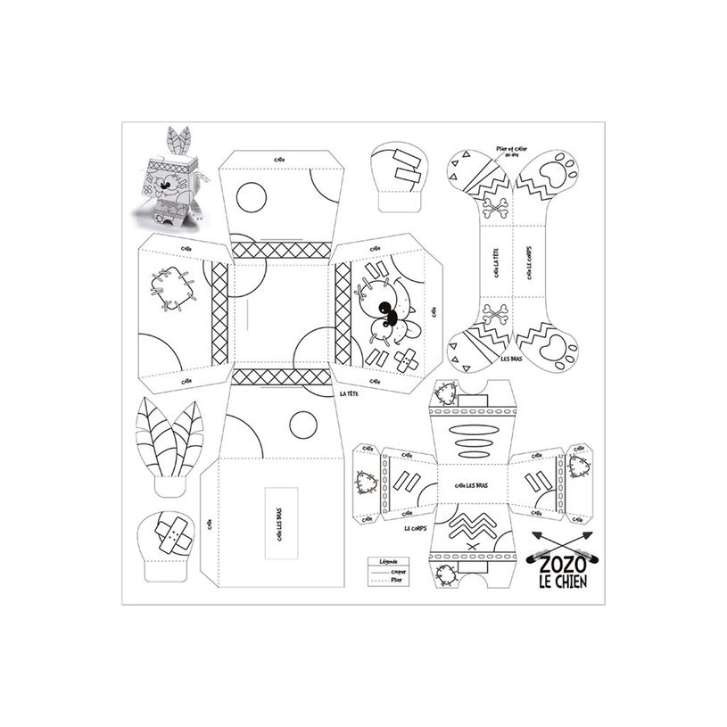 3592930023152-Paper Toy Z'Apaches - 29 x 29 cm - Bouchut-P_405256654_4-13