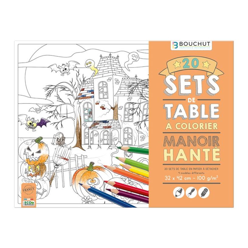 3592930023190-Coloriage PEFC 70 % Manoir hanté Bouchut-P_405256661_1-0