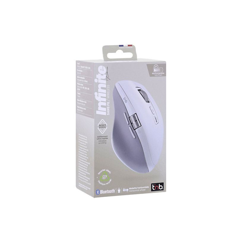 3303170123034-T'nB INFINITEPRO - Souris sans fil, filaire - rechargeable - 7 boutons -  blanc-P_405256786_7-1