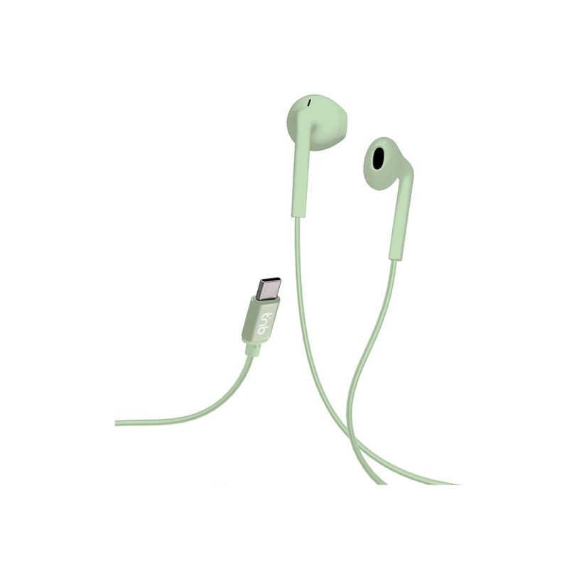 3303170121436-T'nB C-BUDS - Écouteurs avec micro - filaire - USB-C - vert-P_405256789_1-0