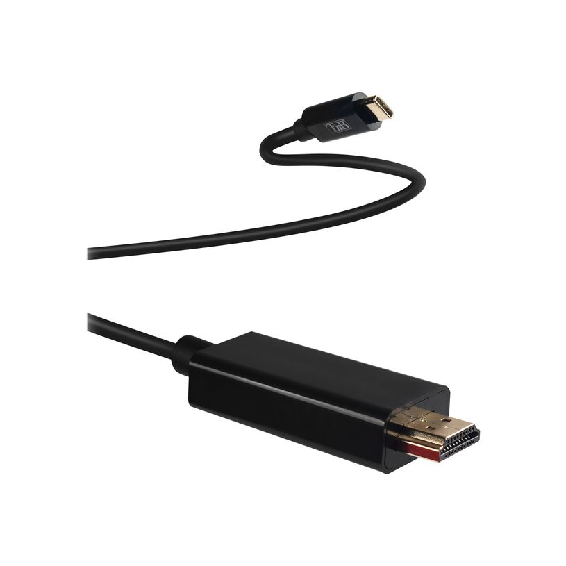 3303170091647-T'nB - Câble adaptateur - USB-C mâle vers HDMI mâle - 2 m - noir - support 4K-P_405256791_2-1