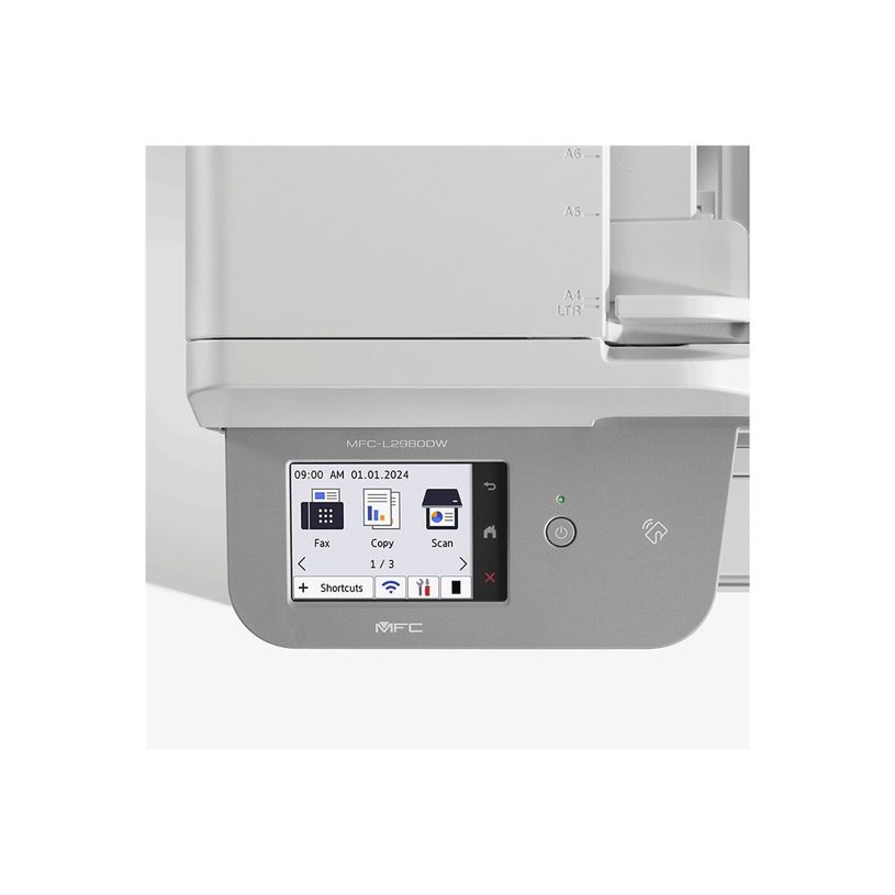 4977766831925-Brother MFC-L2980DW - Imprimante multifonction laser monochrome A4 - NFC, LAN, Wi-Fi(n), U-P_405256807_3-3