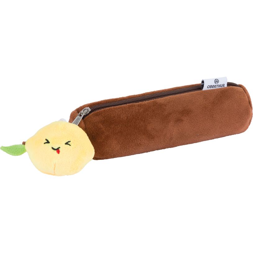 3664447216072-Trousse Peluche porte-clé - 1 compartiment - différents modèles disponibles - Oberthur--1