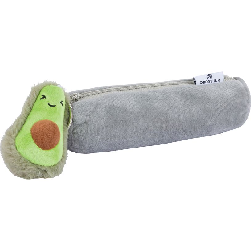 3664447216072-Trousse Peluche porte-clé - 1 compartiment - différents modèles disponibles - Oberthur--4