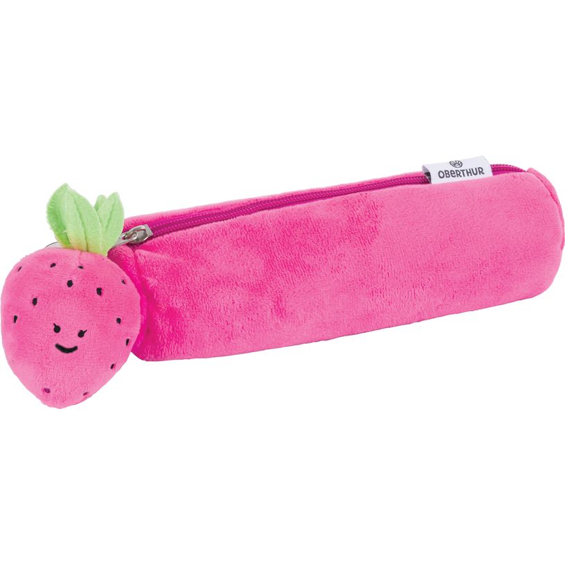 3664447216072-Trousse Peluche porte-clé - 1 compartiment - différents modèles disponibles - Oberthur--6