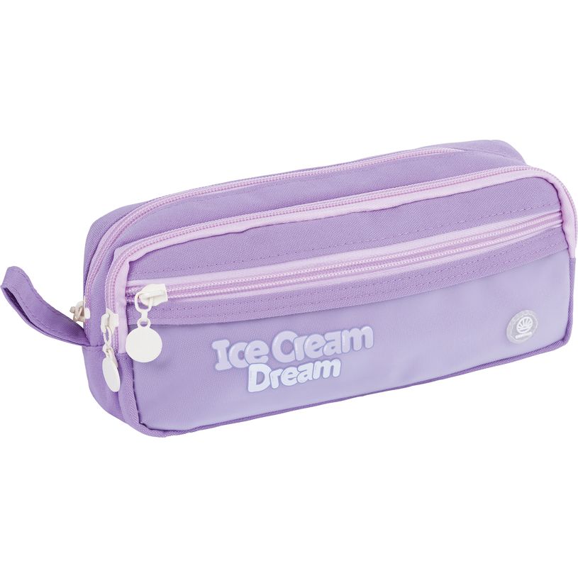 3664447217970-Trousse Triple - 3 compartiments - différents modèles disponibles - Girl - Oberthur--1
