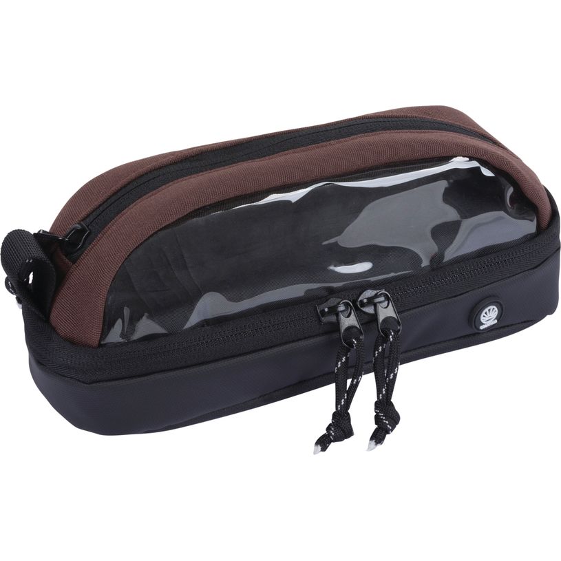 3664447216119-Trousse Double Zip - 2 compartiments - différents modèles disponibles - Oberthur--0