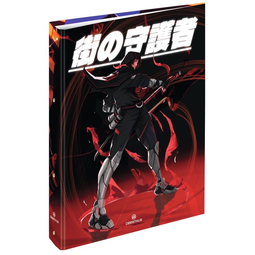 3664447221670-Classeur A4 dos 40 Manga - 25 x 32 cm - Oberthur--0