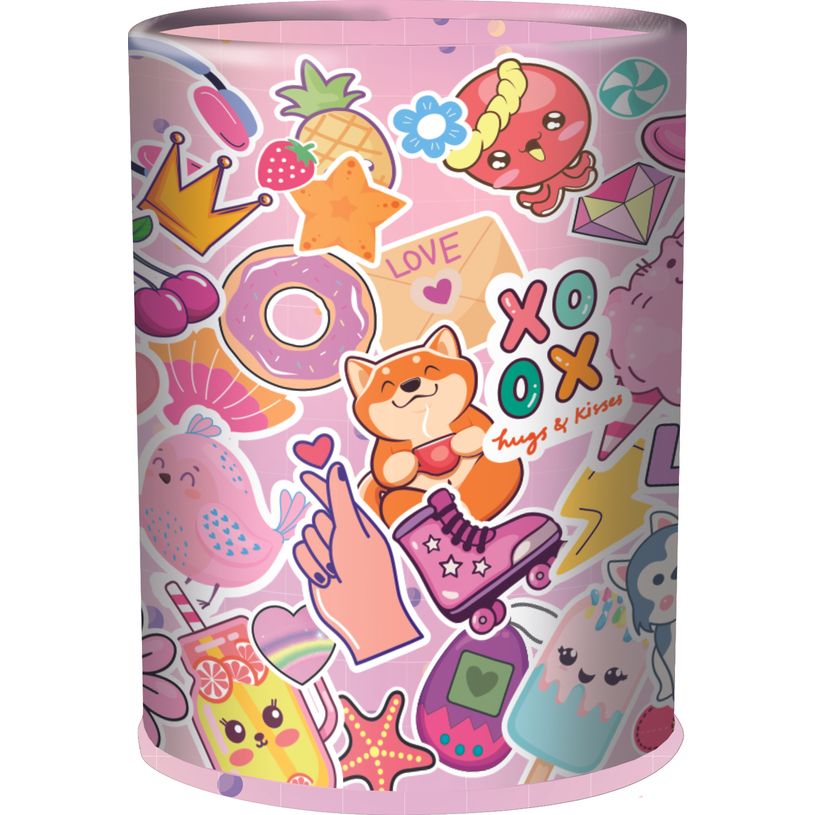 3664447218465-Pot a crayons Kawai - 6,7 x 10,7 cm - Oberthur--0