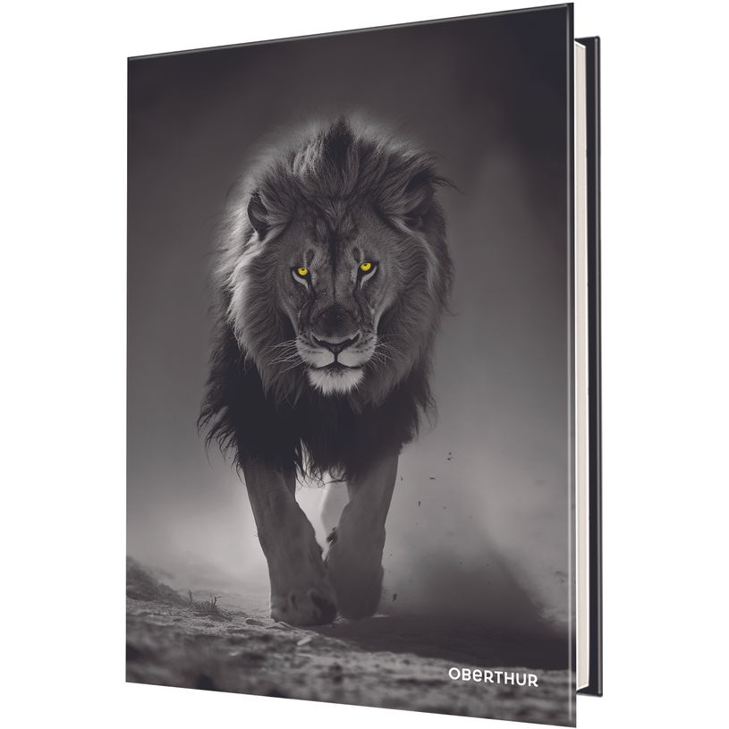 3664447220987-Agenda Lion - 1 jour par page - 12,5 x 17,5 cm - Oberthur--0