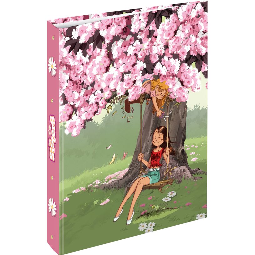 3664447214023-Classeur A4 dos 40 Les Sisters - 25 x 32 cm - Oberthur--0