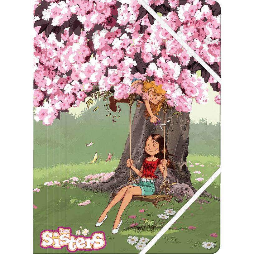 3664447214030-Chemise A4 Les Sisters - 24 x 32 cm - Oberthur--0