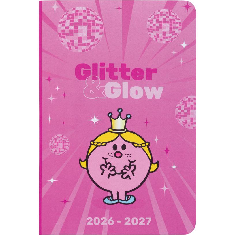 3664447221809-Agenda Monsieur Madame - 1 semaine sur 2 pages - 10 x 15 cm - princesse - Oberthur--0