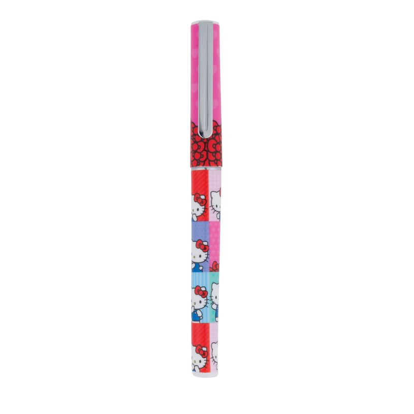 3664447225241-Styllo roller à cartouche Hello Kitty - Oberthur--1