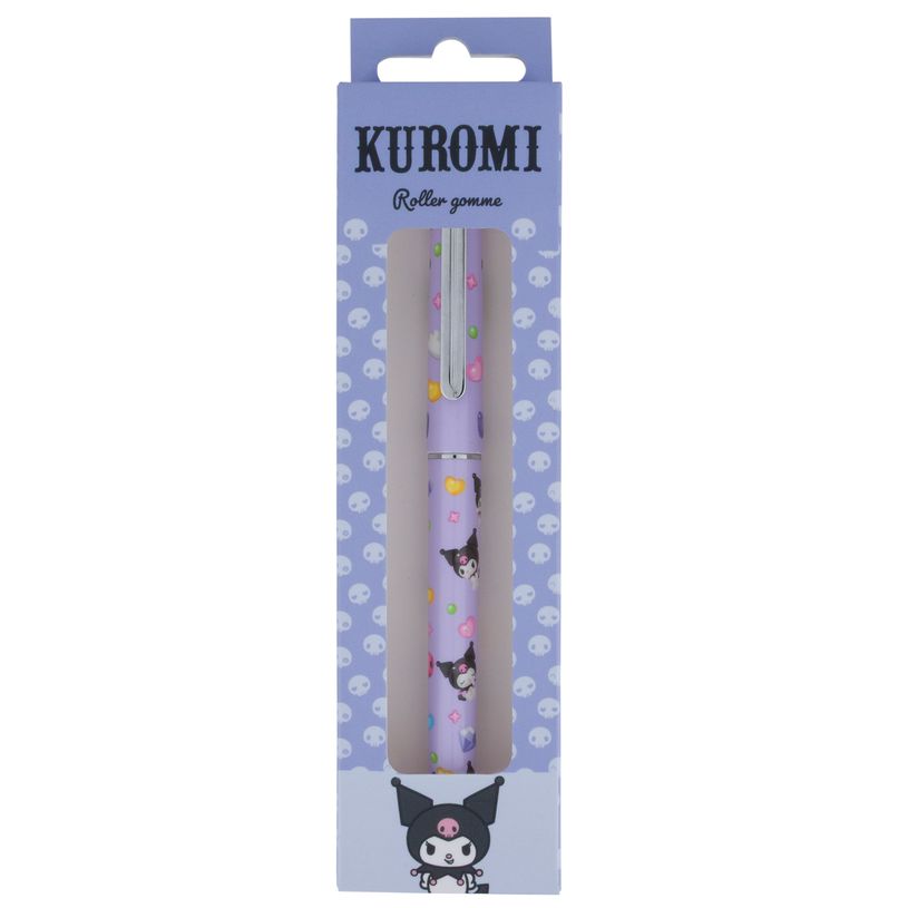 3664447225289-Styllo roller gomme Kuromi - Oberthur--0