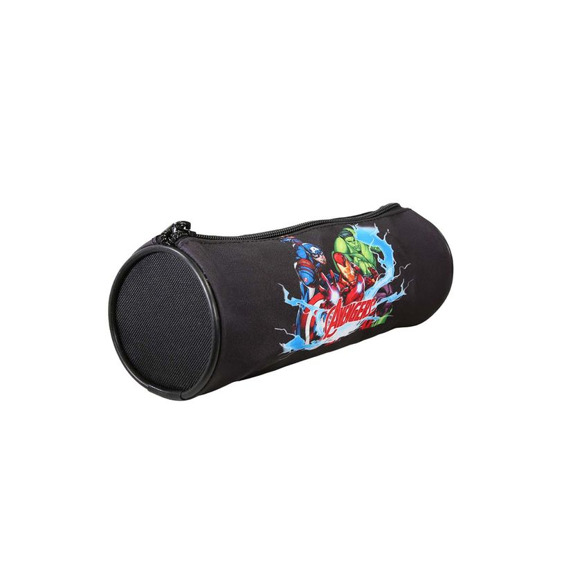 3666311038544-Trousse ronde Avengers - 1 compartiment - Noir - Bagtrotter--1