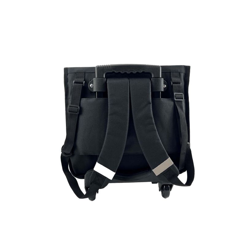 3666311038520-Cartable à roulettes Avengers - 38 cm - 2 compartiments - Noir - Bagtrotter--2