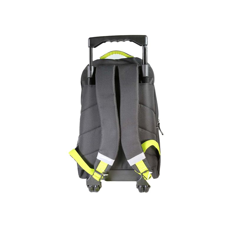 3666311038360-Sac à dos à roulettes Beyblade X - 2 compartiments - Noir - Bagtrotter--2